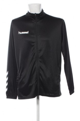 Ανδρική αθλητική ζακέτα Hummel, Μέγεθος XL, Χρώμα Μαύρο, Τιμή 47,62 €