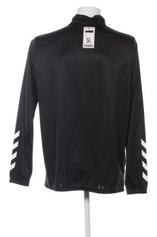 Ανδρική αθλητική ζακέτα Hummel, Μέγεθος XL, Χρώμα Μαύρο, Τιμή 47,62 €