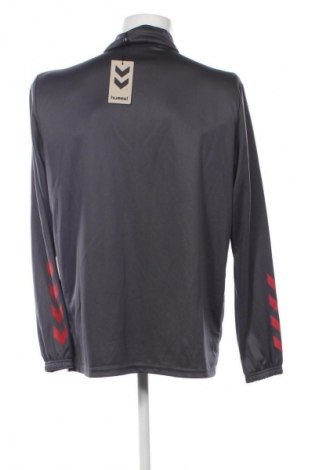 Ανδρική αθλητική ζακέτα Hummel, Μέγεθος XL, Χρώμα Γκρί, Τιμή 47,62 €