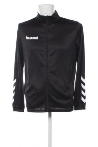 Ανδρική αθλητική ζακέτα Hummel, Μέγεθος M, Χρώμα Μαύρο, Τιμή 47,62 €
