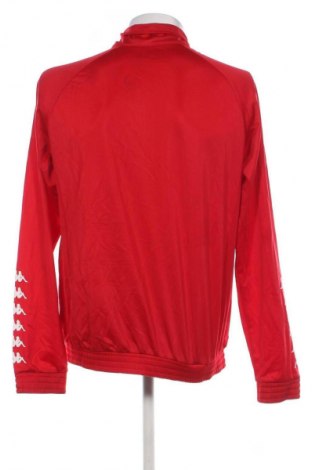 Ανδρική αθλητική ζακέτα Kappa, Μέγεθος L, Χρώμα Κόκκινο, Τιμή 17,99 €
