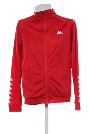 Ανδρική αθλητική ζακέτα Kappa, Μέγεθος L, Χρώμα Κόκκινο, Τιμή 17,99 €
