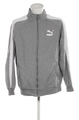 Мъжко спортно горнище PUMA, Размер XL, Цвят Сив, Цена 42,99 лв.
