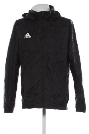 Ανδρικό μπουφάν Adidas, Μέγεθος L, Χρώμα Μαύρο, Τιμή 43,99 €