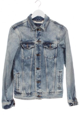 Geacă de bărbati Pull&Bear, Mărime S, Culoare Albastru, Preț 103,00 Lei