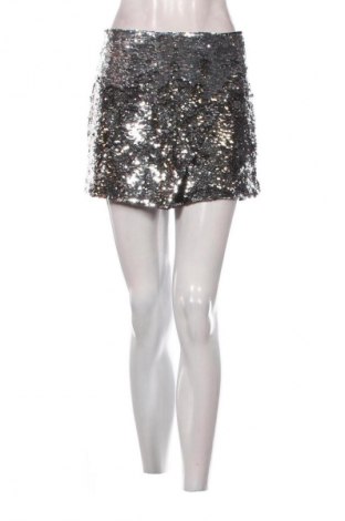 Sukňa- nohavice  Stradivarius, Veľkosť L, Farba Strieborná, Cena  5,95 €