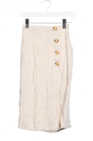 Rock Bershka, Größe S, Farbe Beige, Preis € 9,72