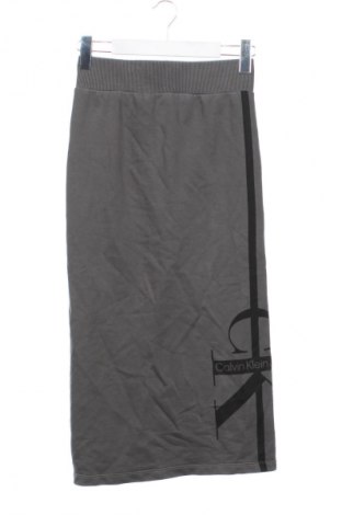 Szoknya Calvin Klein Jeans, Méret XS, Szín Szürke, Ár 21 029 Ft