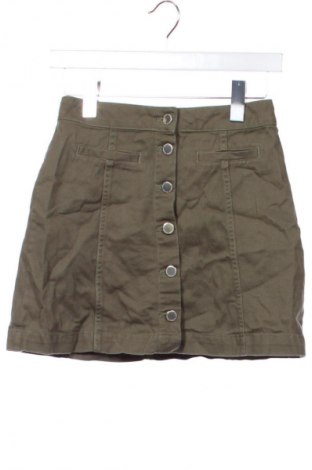 Rock H&M, Größe XXS, Farbe Grün, Preis € 7,99