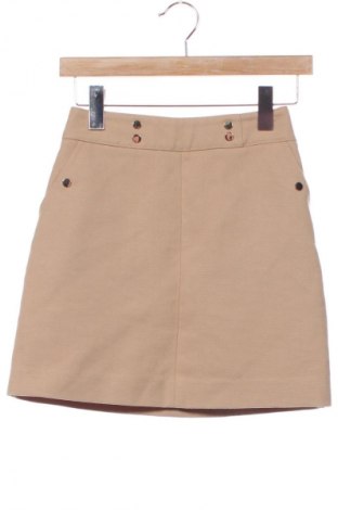 Φούστα H&M, Μέγεθος XXS, Χρώμα  Μπέζ, Τιμή 9,72 €