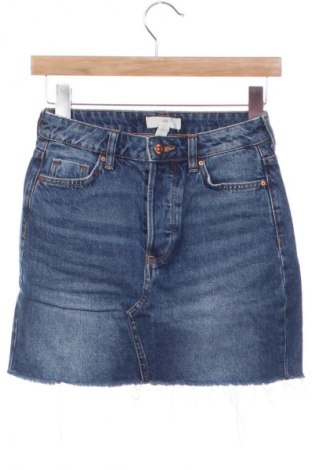 Rock H&M L.O.G.G., Größe XXS, Farbe Blau, Preis € 14,83