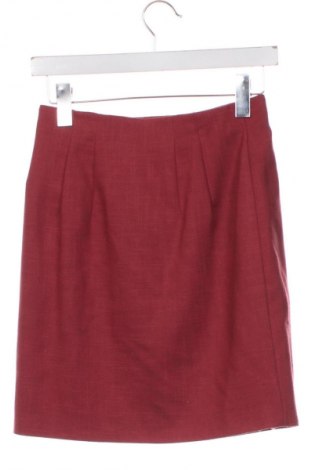Fustă Marks & Spencer, Mărime XS, Culoare Roșu, Preț 71,05 Lei
