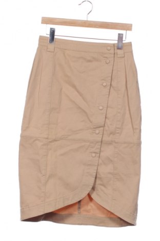 Spódnica NA-KD, Rozmiar XS, Kolor Beżowy, Cena 94,38 zł