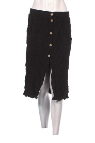 Szoknya Pull&Bear, Méret L, Szín Fekete, Ár 4 079 Ft