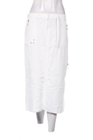 Fustă Silmar, Mărime M, Culoare Alb, Preț 50,00 Lei
