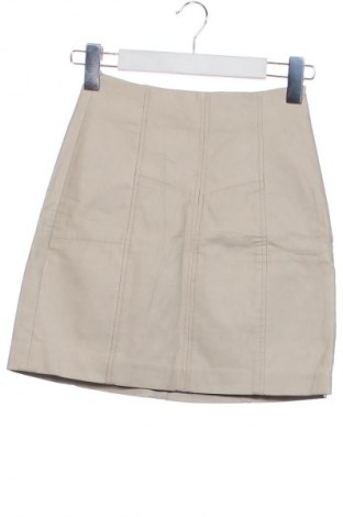 Sukňa Stradivarius, Veľkosť XXS, Farba Béžová, Cena  9,72 €