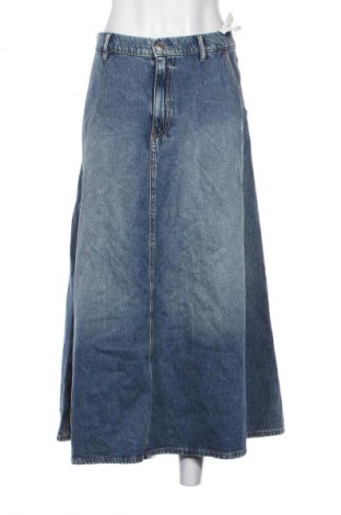 Fustă Stradivarius, Mărime L, Culoare Albastru, Preț 77,17 Lei