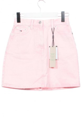 Sukně Tommy Jeans, Velikost XXS, Barva Růžová, Cena  2 279,00 Kč