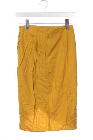 Spódnica Zara, Rozmiar XS, Kolor Żółty, Cena 45,98 zł