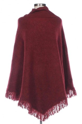 Poncho In Extenso, Größe XXL, Farbe Rot, Preis € 14,83