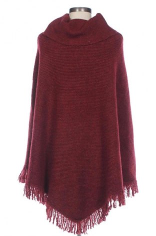 Poncho In Extenso, Größe XXL, Farbe Rot, Preis € 14,83