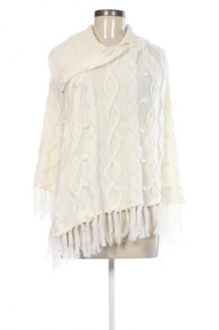 Ponczo Yessica, Rozmiar S, Kolor Biały, Cena 51,99 zł