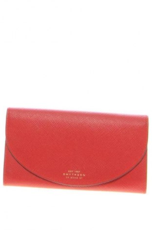 Портмоне Smythson, Цвят Червен, Цена 182,02 лв.