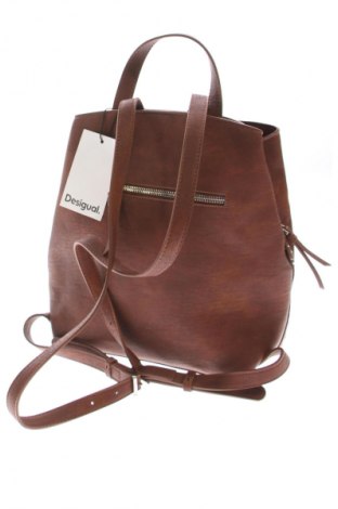 Раница Desigual, Цвят Кафяв, Цена 139,84 лв.