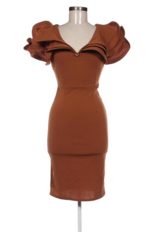 Kleid Caramella Fashion, Größe M, Farbe Braun, Preis 55,24 €