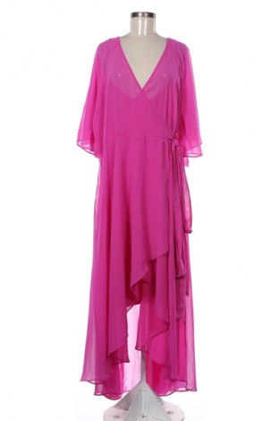 Kleid City Chic, Größe 3XL, Farbe Rosa, Preis 31,71 €