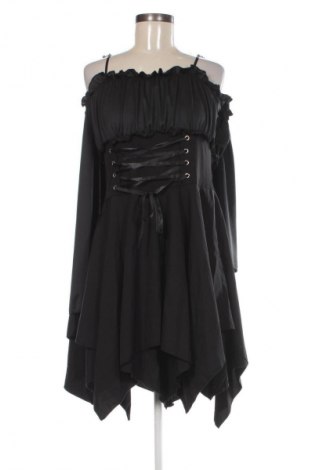 Kleid Romwe, Größe L, Farbe Schwarz, Preis € 18,99