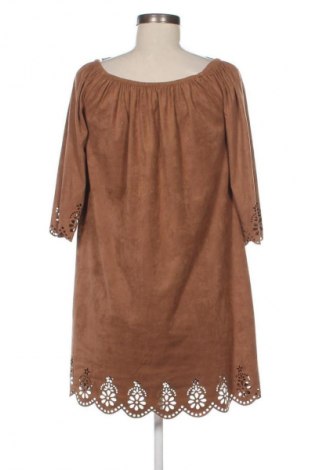 Рокля Unbranded, Размер M, Цвят Кафяв, Цена 39,14 лв.