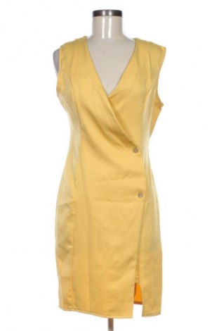 Рокля Unbranded, Размер L, Цвят Жълт, Цена 39,14 лв.