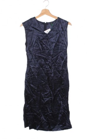 Рокля United Colors Of Benetton, Размер XS, Цвят Син, Цена 104,99 лв.