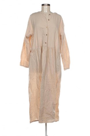 Рокля Zanzea, Размер XXL, Цвят Бежов, Цена 27,99 лв.