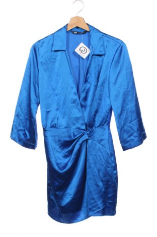 Kleid Zara, Größe S, Farbe Blau, Preis 11,99 €