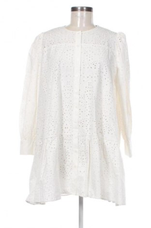 Kleid Zara, Größe L, Farbe Weiß, Preis 39,46 €