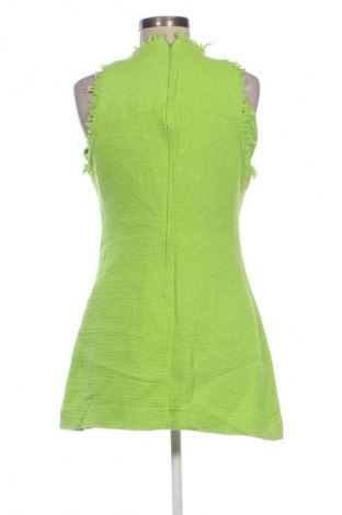 Рокля Zara, Размер L, Цвят Зелен, Цена 26,98 лв.