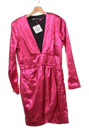 Šaty  Zara, Veľkosť M, Farba Ružová, Cena  13,81 €