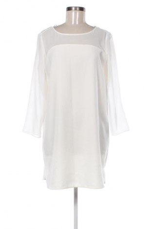 Sukienka Zara, Rozmiar XL, Kolor ecru, Cena 62,07 zł