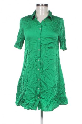 Рокля Zara, Размер S, Цвят Зелен, Цена 34,00 лв.
