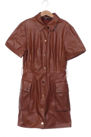 Šaty  Zara, Velikost XS, Barva Hnědá, Cena  429,00 Kč