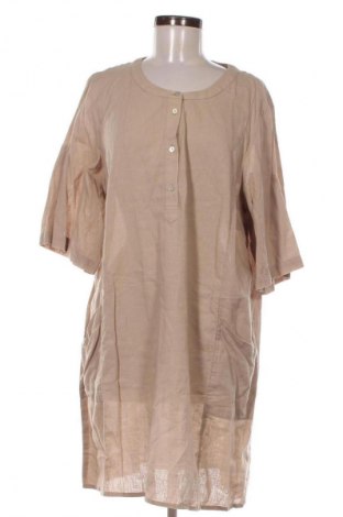Kleid Zizzi, Größe L, Farbe Beige, Preis 20,02 €