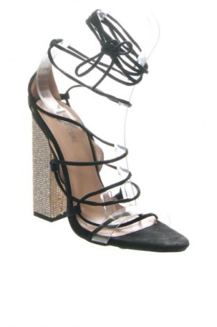 Sandały Public Desire, Rozmiar 38, Kolor Czarny, Cena 142,53 zł