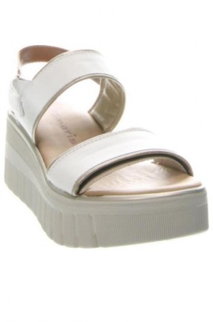 Sandale Tamaris, Mărime 38, Culoare Alb, Preț 393,99 Lei