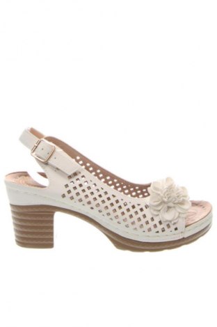 Сандали Unbranded, Размер 37, Цвят Бял, Цена 51,00 лв.