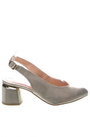 Sandały Unbranded, Rozmiar 37, Kolor Srebrzysty, Cena 253,33 zł