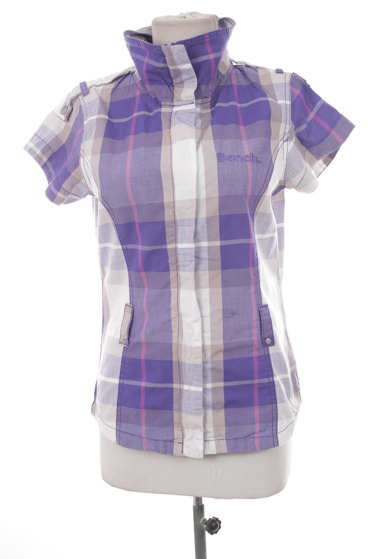 Γυναικείο πουκάμισο Bench, Μέγεθος S, Χρώμα Πολύχρωμο, Τιμή 18,56 €
