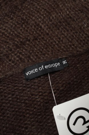 Дамска жилетка Voice Of Europe, Размер M, Цвят Кафяв, Цена 5,50 лв.