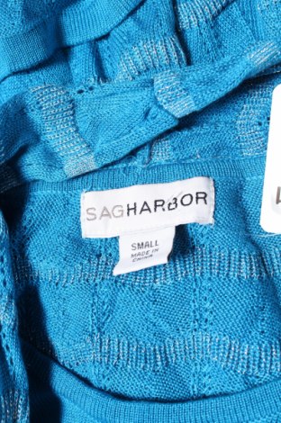 Дамски пуловер Sag Harbor, Размер S, Цвят Син, Цена 6,00 лв.